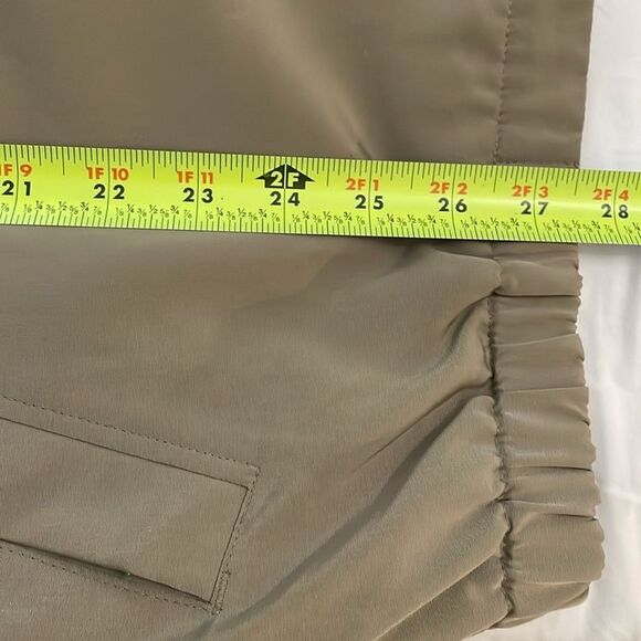 Dockers Tan Full Zip Bomber Jacket Mens Size Medium Lined - Picture 10 of 12